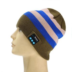 אוזניות bluetooth מגניבות  שמובנות בתוך כובע